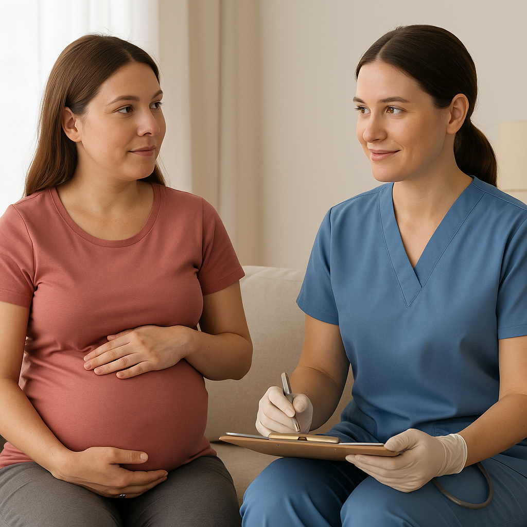 Acompanhamento pré e pós-parto