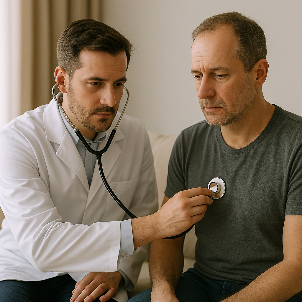 Consulta médica urgente para adultos