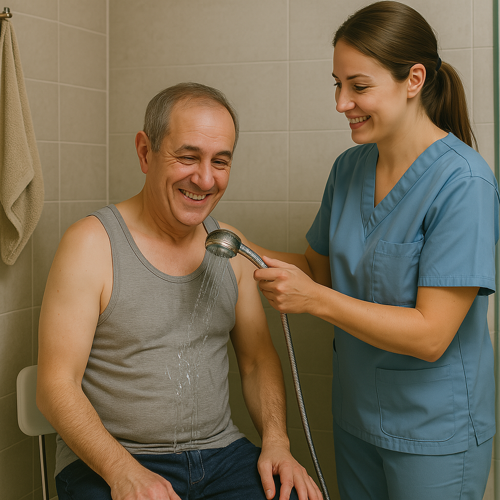 Cuidados de higiene no domicílio