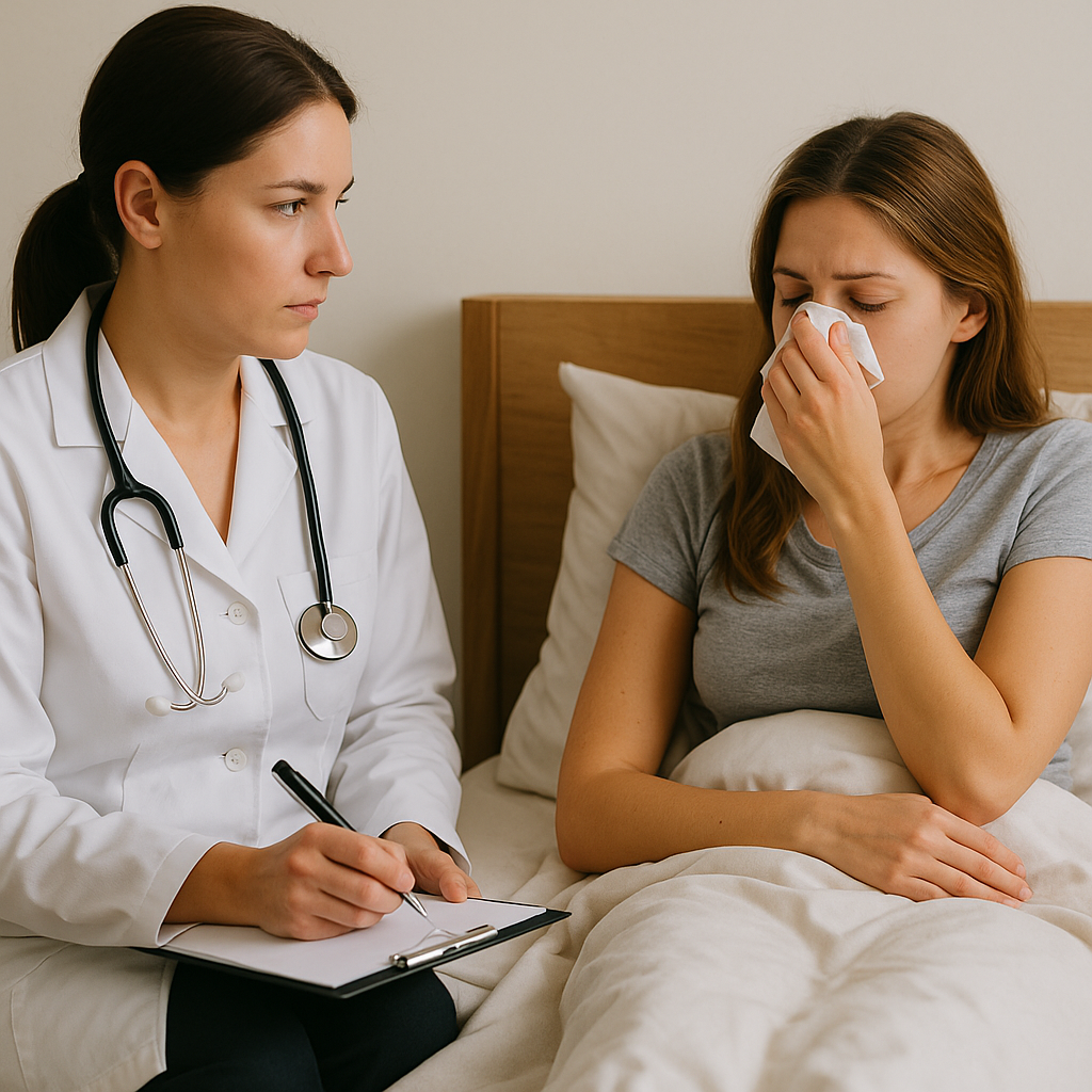 Gripe, tosse e infeções pulmonares